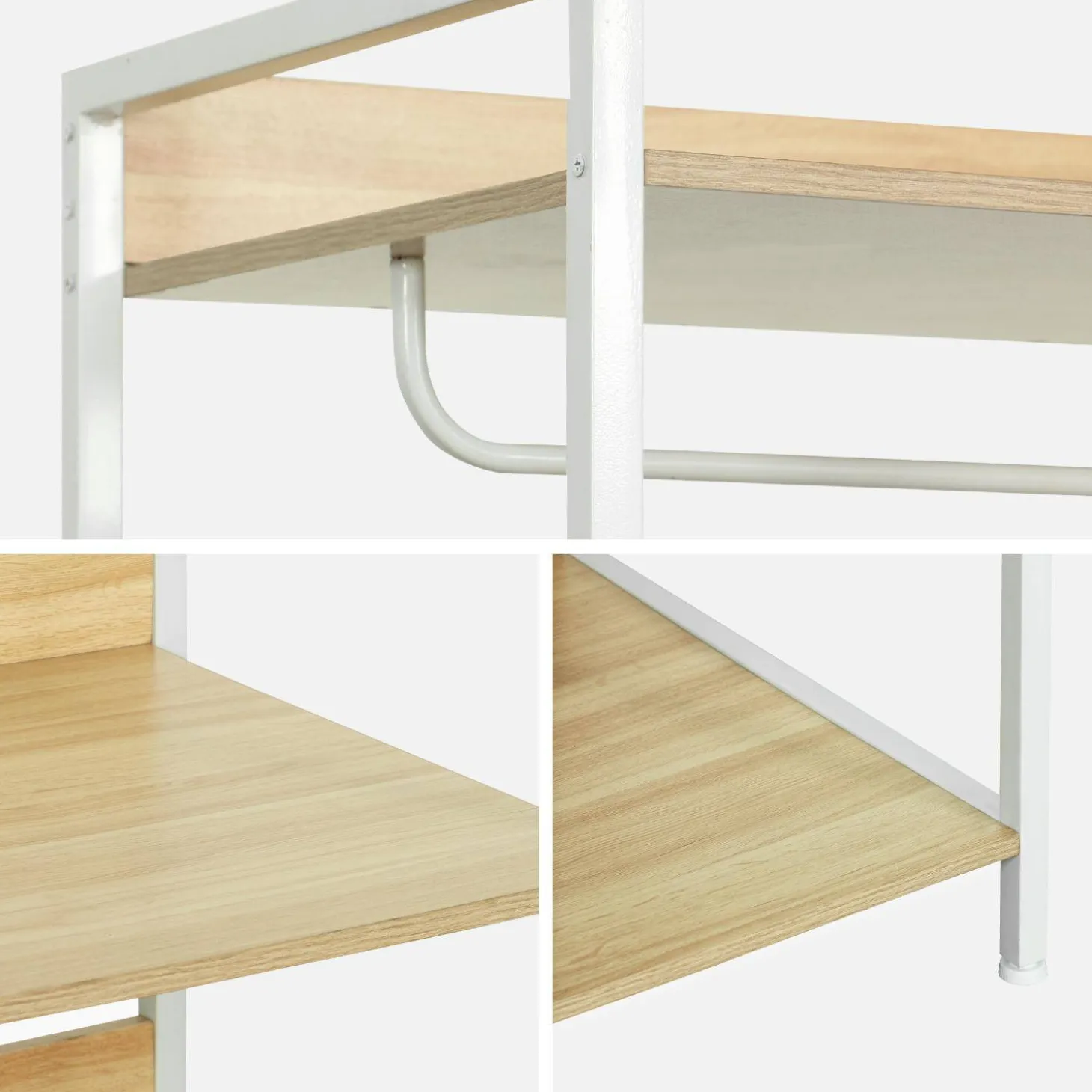 Kledingkast module met hangruimte en planken 60cm