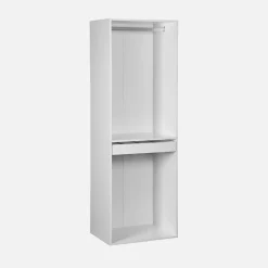 Kledingkast 2 modules modulair hangruimtes en vakken