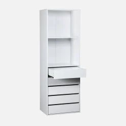 Kledingkast module vakken en 5 lades 60cm