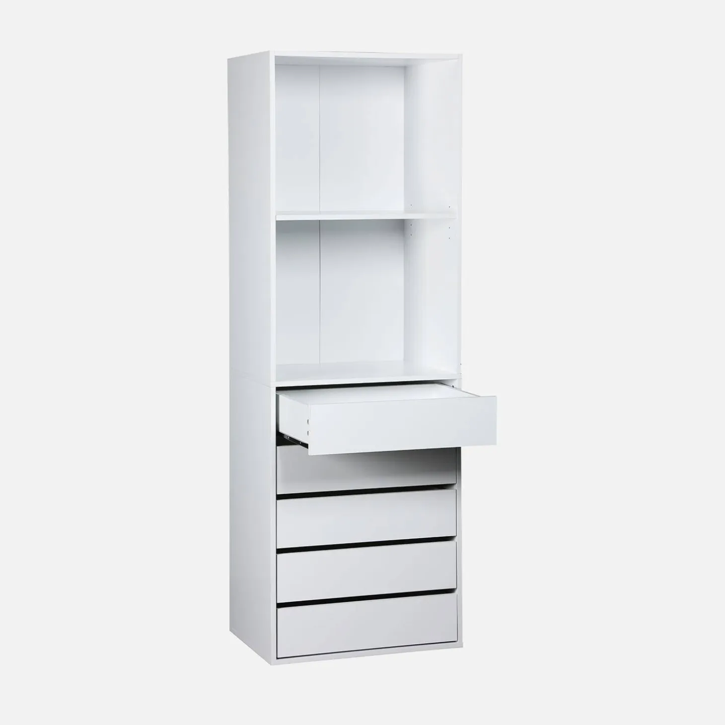 Kledingkast module vakken en 5 lades 60cm
