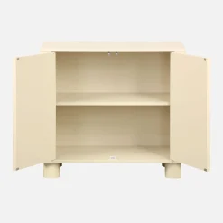Klein kastje houtdecor 2 omkeerbare deuren 80cm
