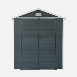 Kunststof tuinhuisje met aluminium frame 3,65 m²