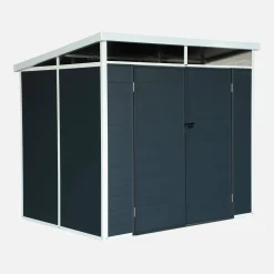 Kunststof tuinhuisje met aluminium frame 4,55 m²