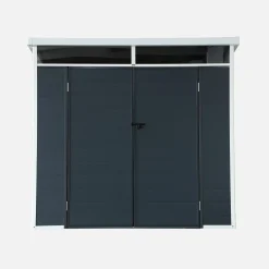 Kunststof tuinhuisje met aluminium frame 4,55 m²