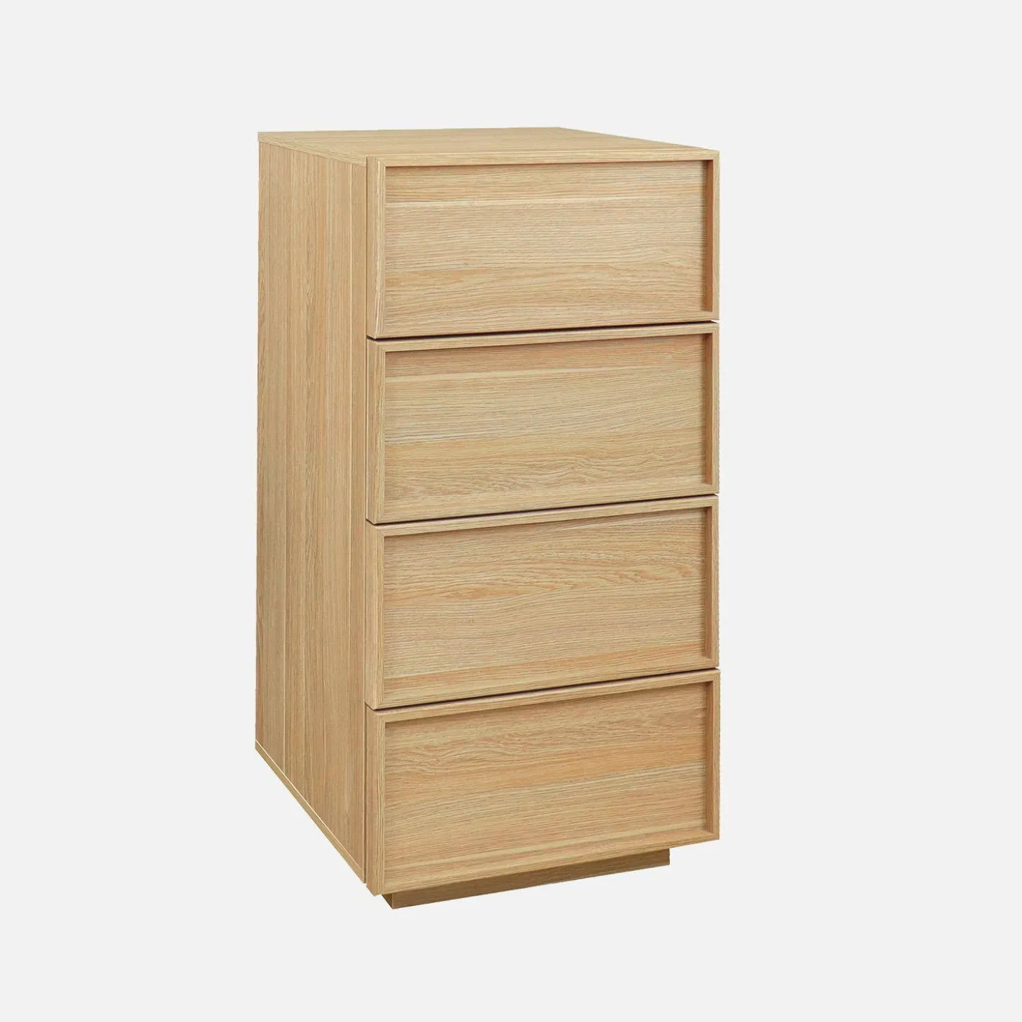 Ladekast houtlook met 4 lades 48cm