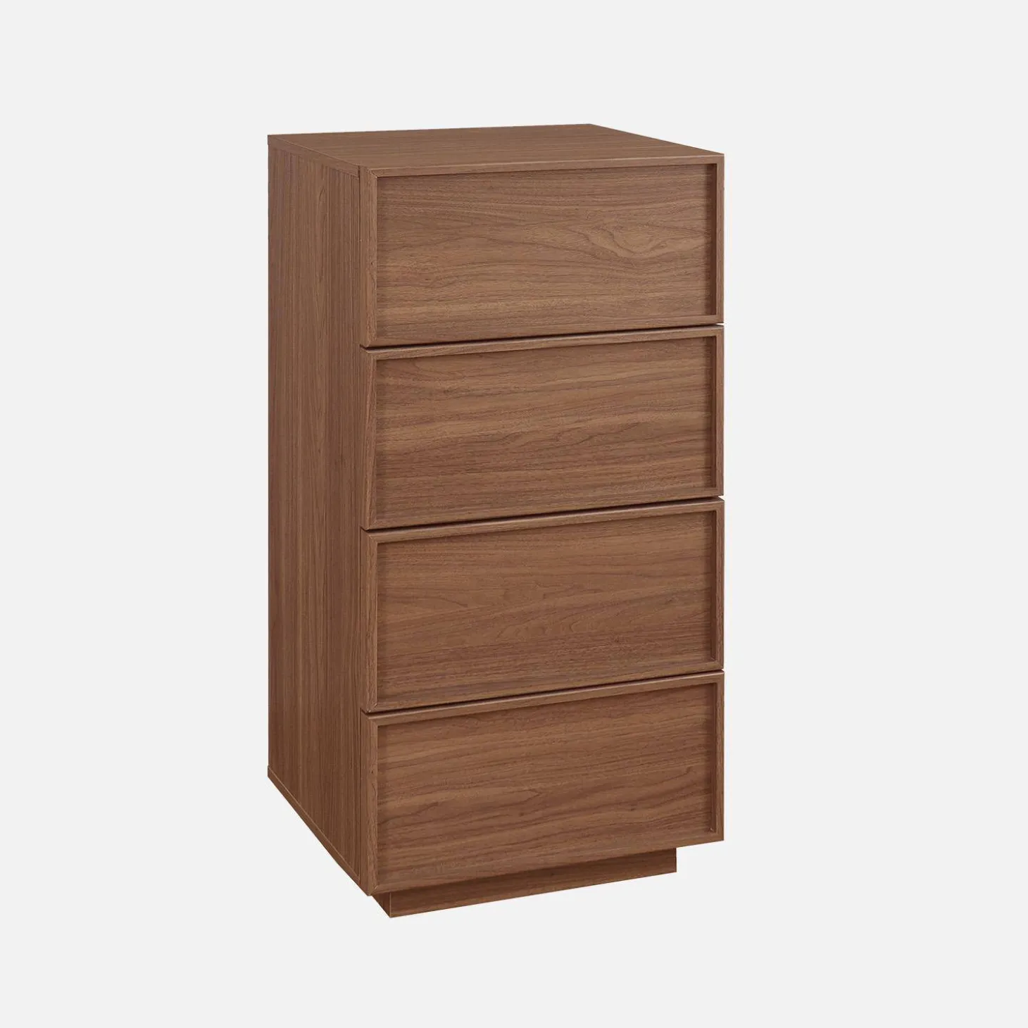 Ladekast houtlook met 4 lades 48cm
