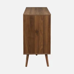 Ladekast met 6 lades houtdecor 120cm