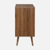 Ladekast met 3 lades houtdecor 80cm