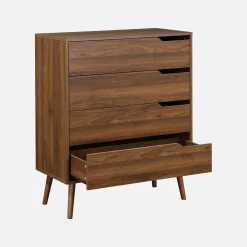 Ladekast met 4 lades houtdecor 80cm