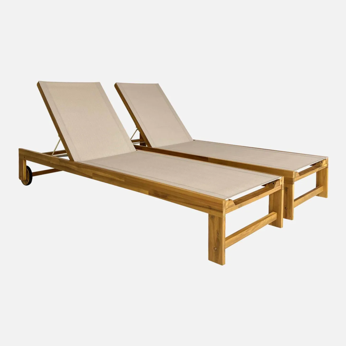 Ligstoel, set van 2