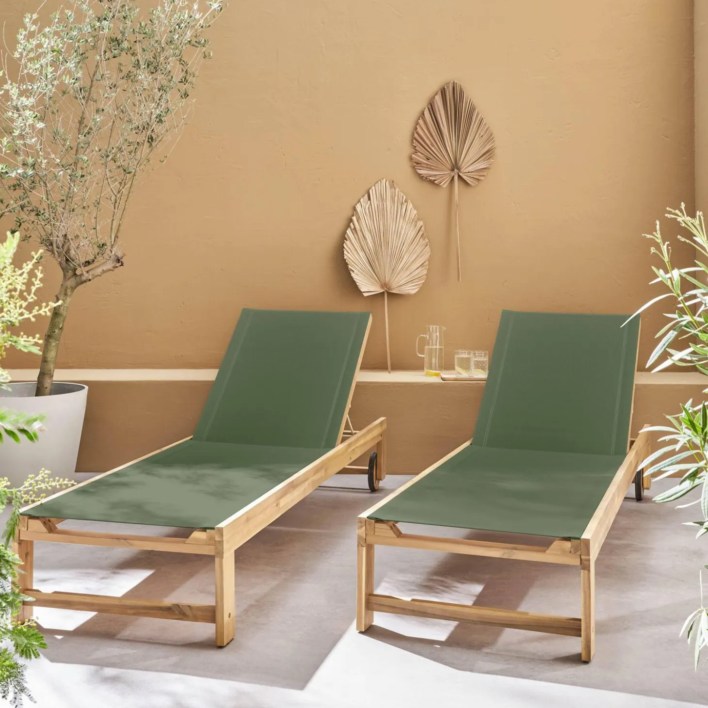 Ligstoel, set van 2