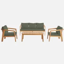 Loungeset 5 persoons acaciahout