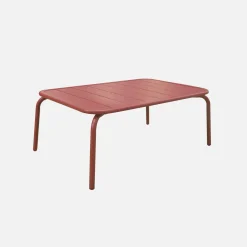Loungeset van staal, 4 personen