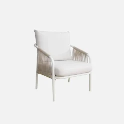 Loungeset van staal, 4 personen