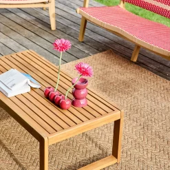 Loungeset voor 4 personen acaciahout en hars
