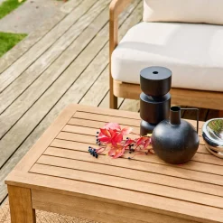 Loungeset voor 4 personen van acaciahout