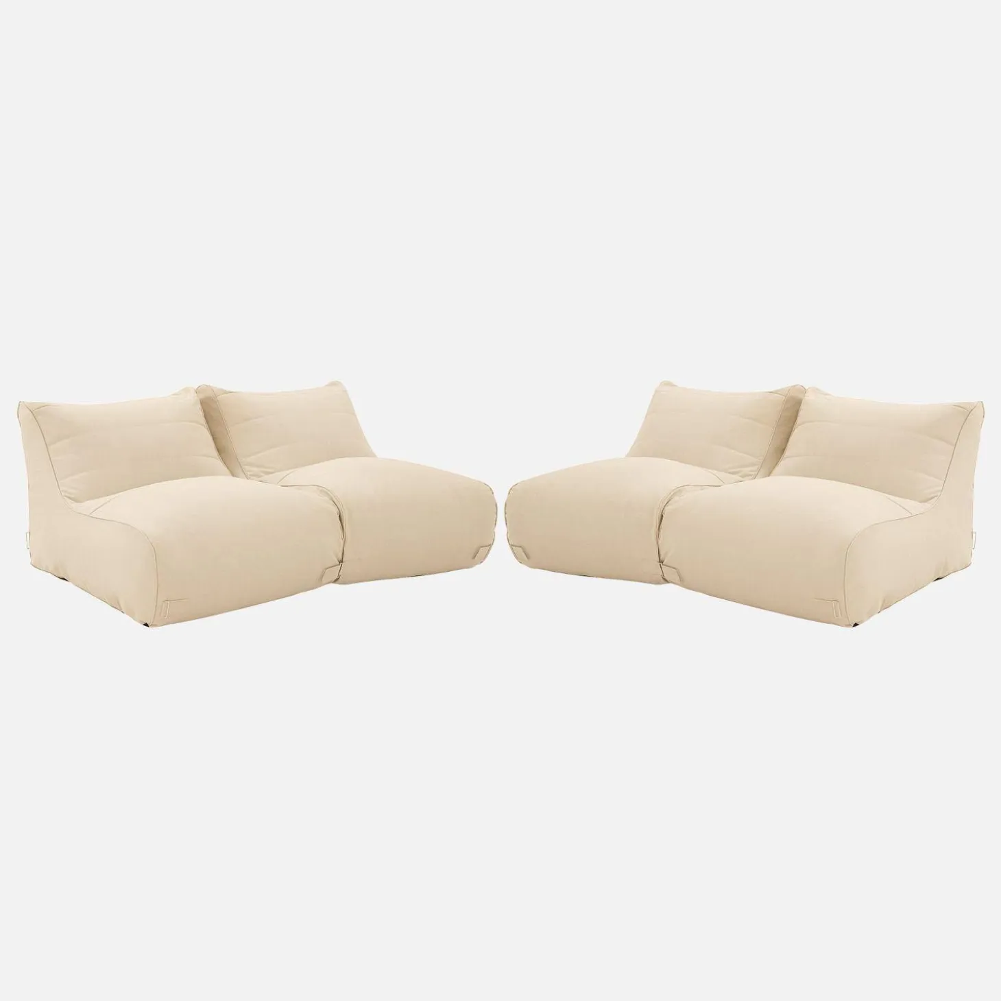 Loungestoelen voor buiten olefine (set van 4)