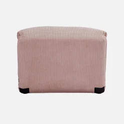 Loungestoel met slaapfunctie corduroy fauteuil