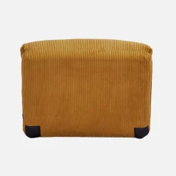 Loungestoel met slaapfunctie corduroy fauteuil