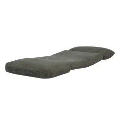 Loungestoel met slaapfunctie corduroy fauteuil