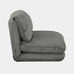 Loungestoel met slaapfunctie corduroy fauteuil