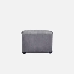 Loungestoel met slaapfunctie corduroy fauteuil