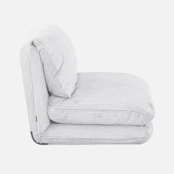 Loungestoel met slaapfunctie corduroy fauteuil