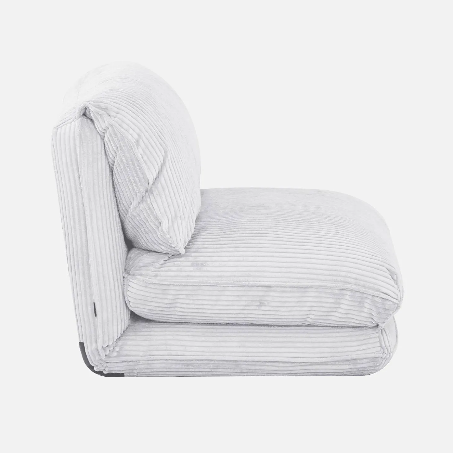 Loungestoel met slaapfunctie corduroy fauteuil