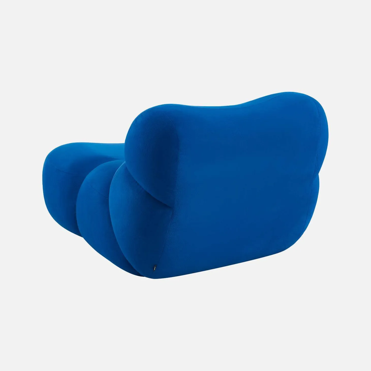 Loungestoel, 1-zits fauteuil van stof