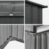 Metalen tuinhuisje 4,85m2 met dakraam