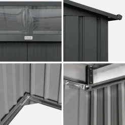 Metalen tuinhuisje 4,85m2 met dakraam