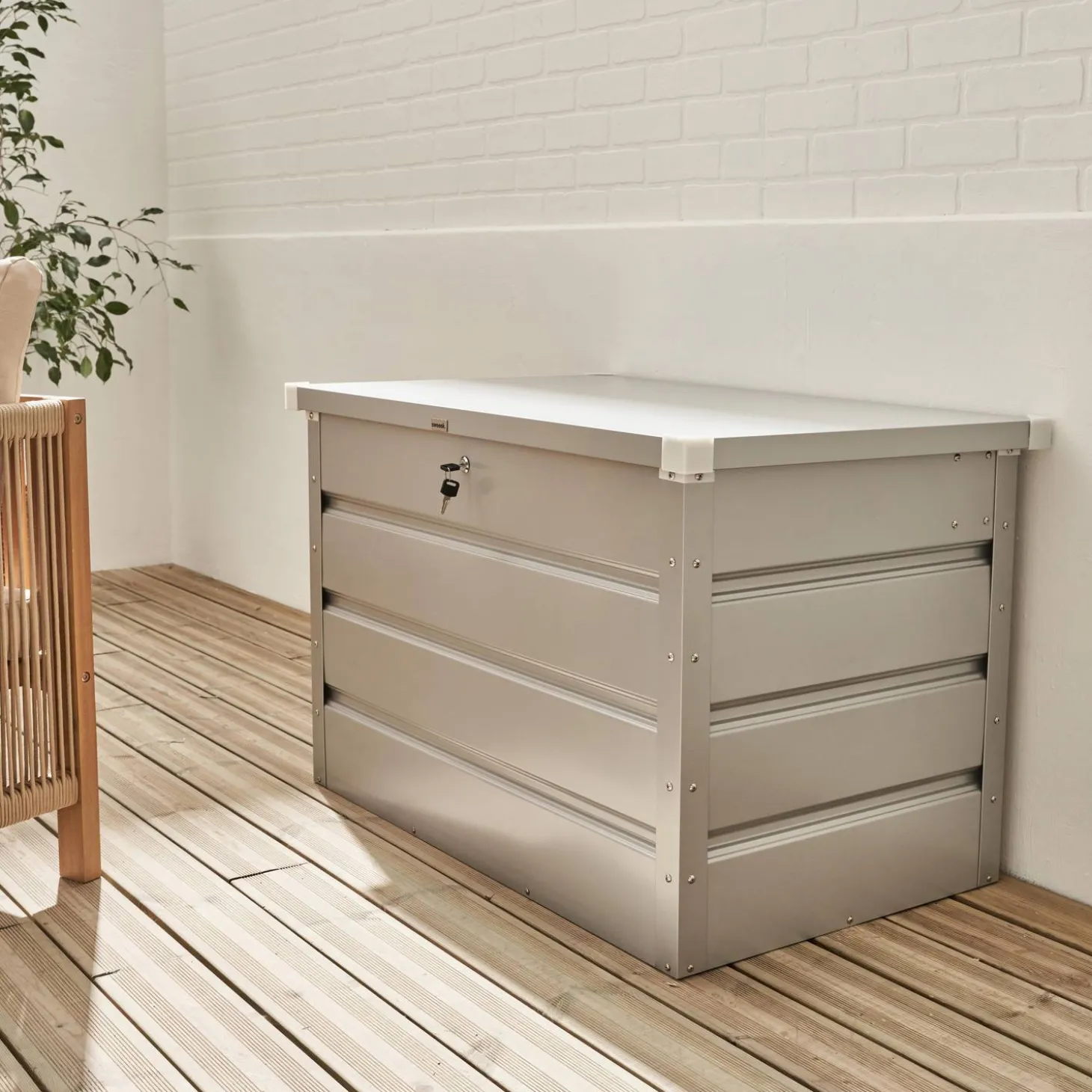 Metalen tuin opbergbox 285L