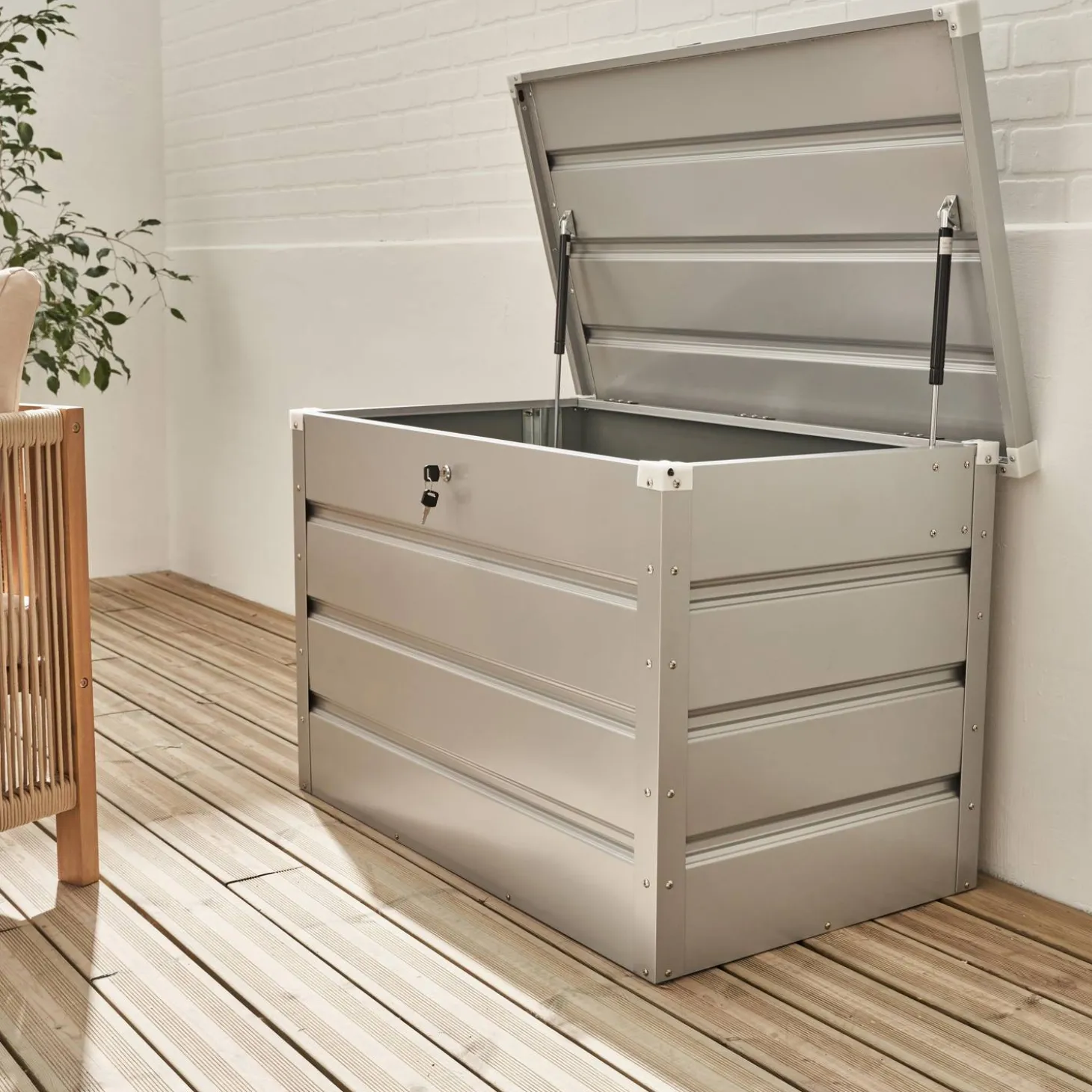 Metalen tuin opbergbox 285L