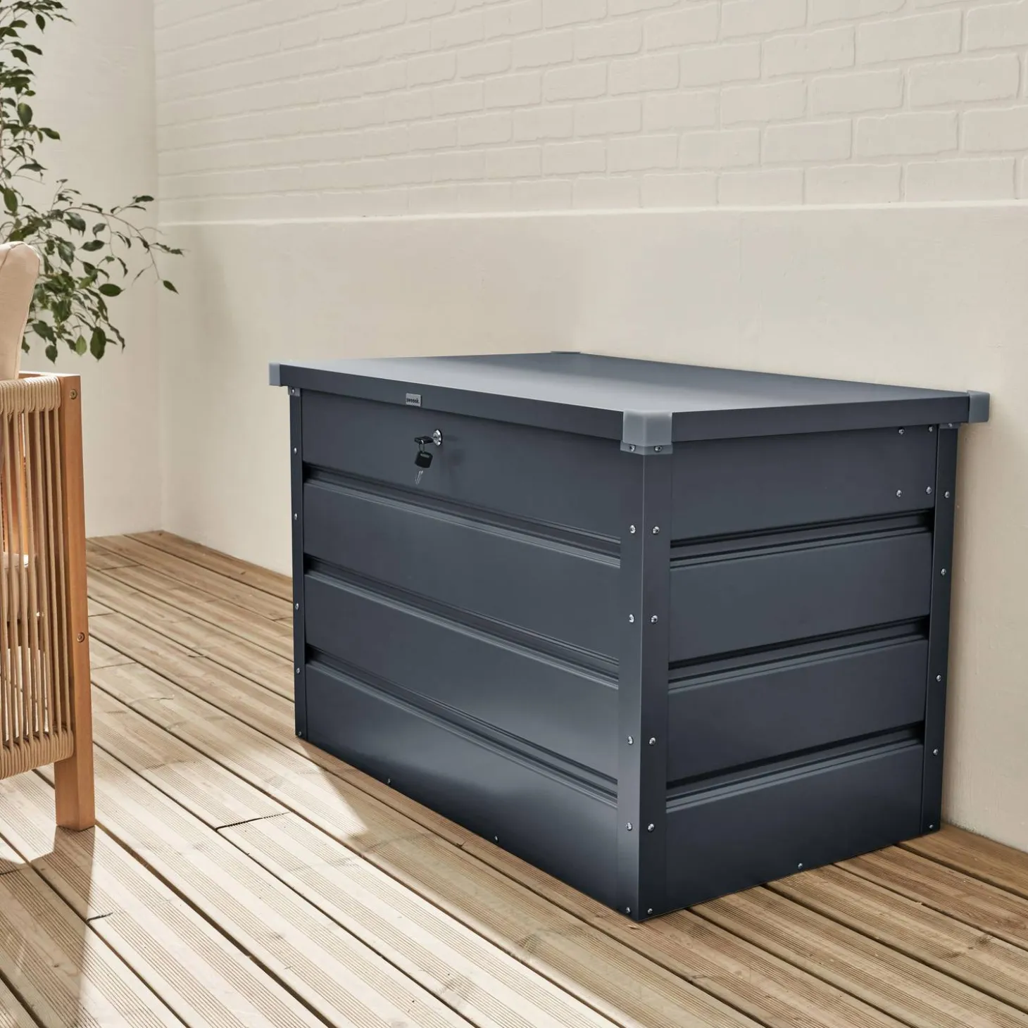Metalen tuin opbergbox 285L