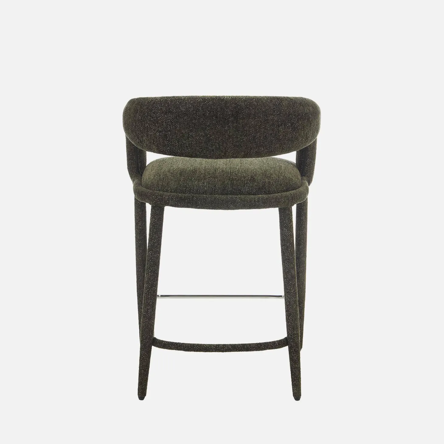 Moderne barkruk van stof (set van 2)