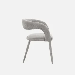 Moderne stoel van stof (set van 2)