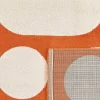 Modern interieurtapijt, oranje