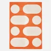 Modern interieurtapijt, oranje