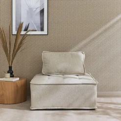 Modulaire fauteuil in stof