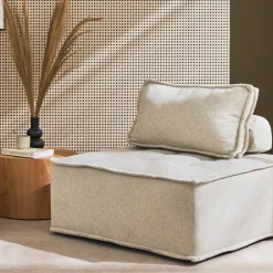 Modulaire fauteuil in stof