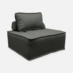 Modulaire fauteuil in stof