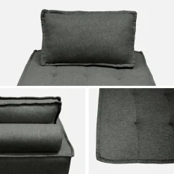 Modulaire fauteuil in stof