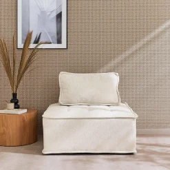 Modulaire fauteuil in stof