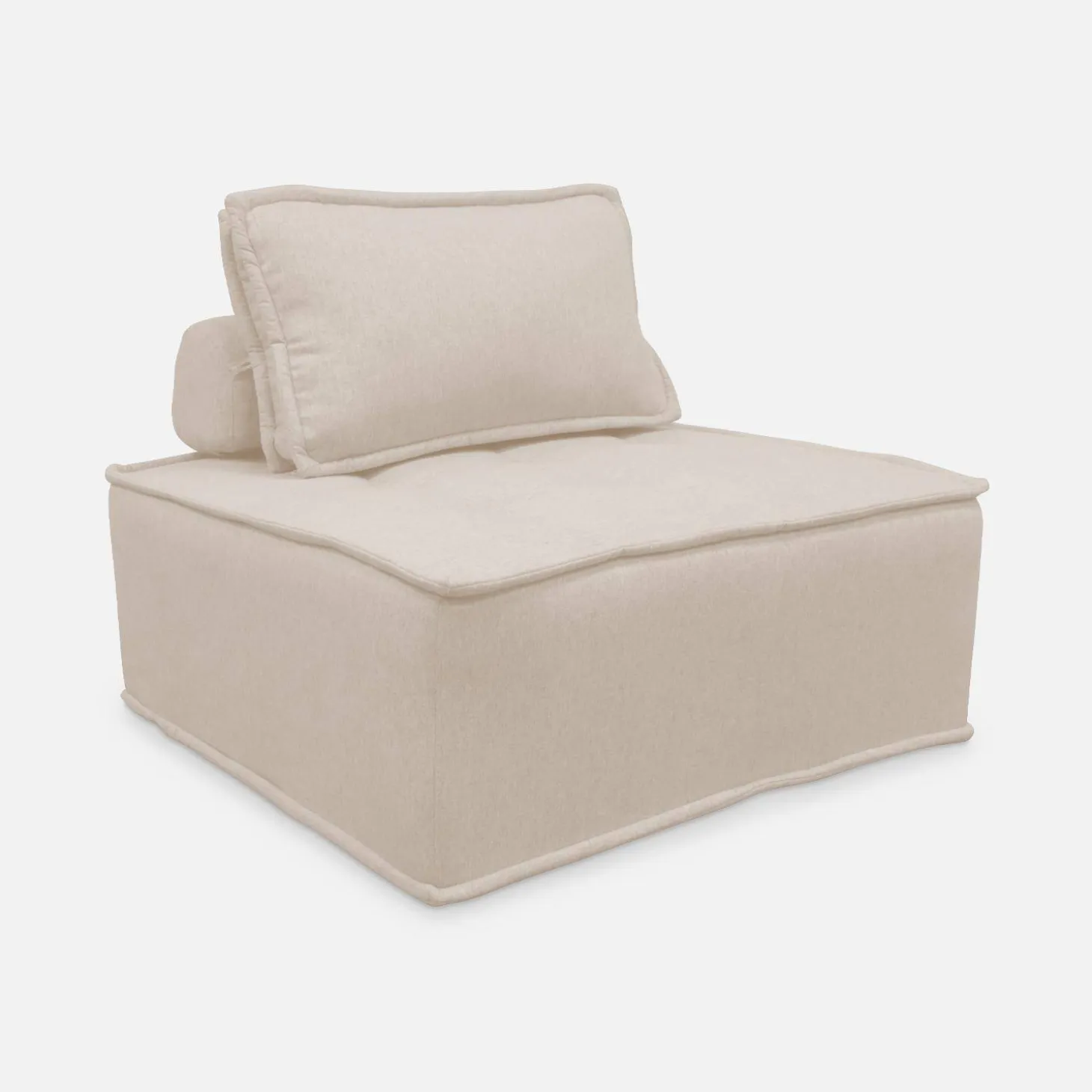 Modulaire fauteuil in stof