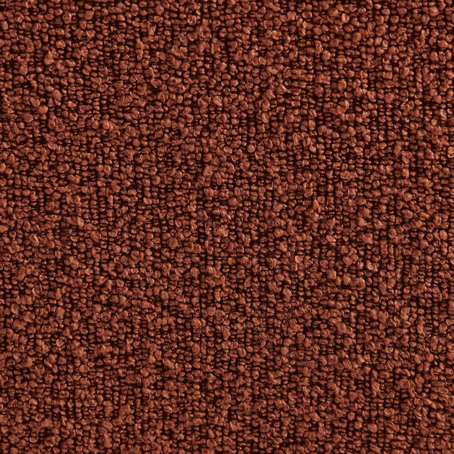 Modulaire fauteuils 7-zits hoekbank met voetenbankje boucléstof