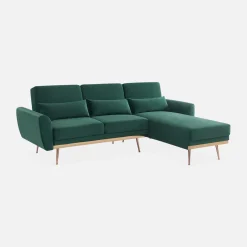 Modulaire hoekbank 3 zitplaatsen Oskar