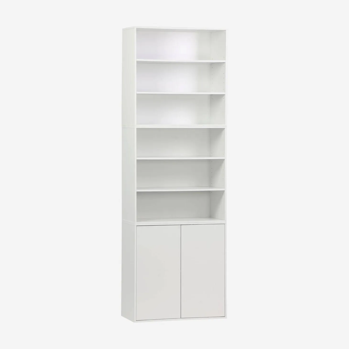 Modulaire opbergmodule houtdecor 3 modules - 2 deuren en planken