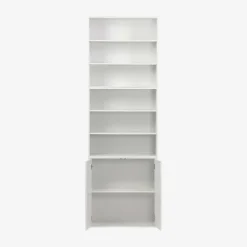 Modulaire opbergmodule houtdecor 3 modules - 2 deuren en planken