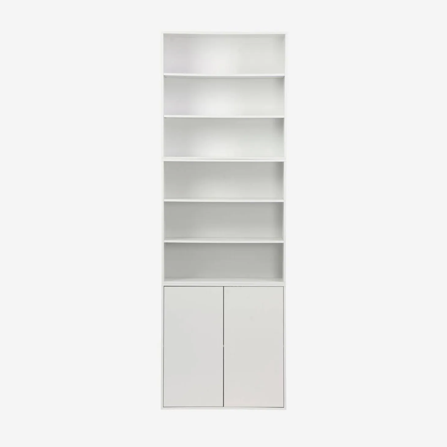 Modulaire opbergmodule houtdecor 3 modules - 2 deuren en planken