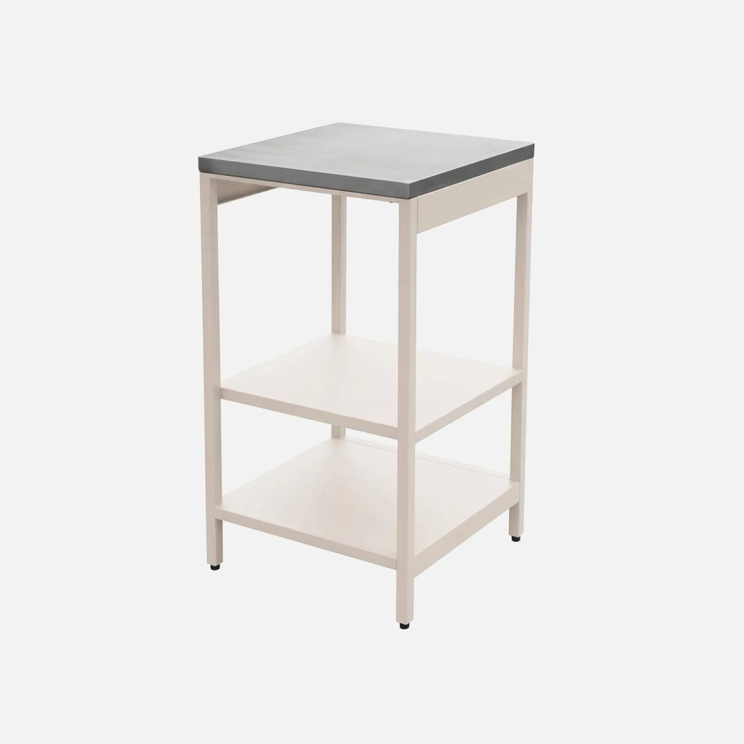 Module buitenkeuken 2 planken staal L49cm